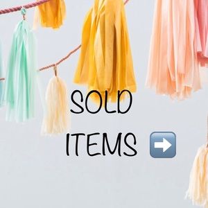 All items past this point are sold!